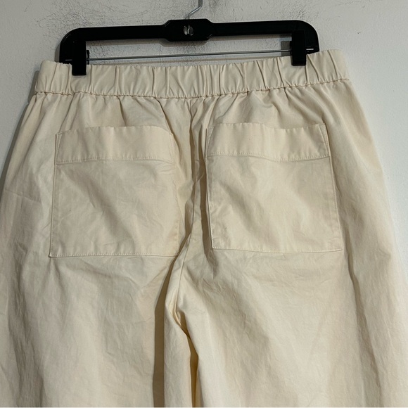 Everlane The Easy Wide Leg Pants Canvas Beige Size XL Neutral Minimal Capsule - Picture 8 of 9